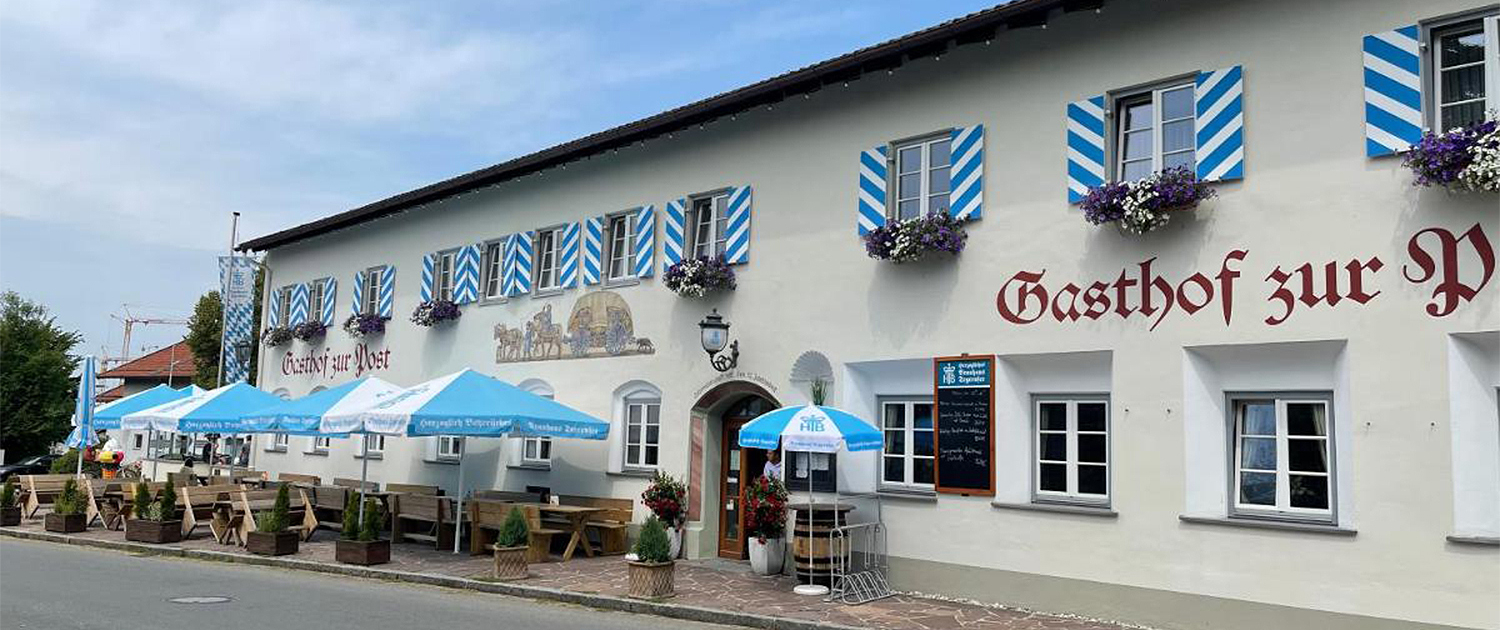 Gasthof Zur Post in Benediktbeuern Außenansicht