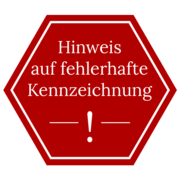 Kundeninformation Kennzeichnung Dunkler Doppelbock Quirinus